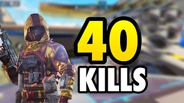 40 KILLS WORLD RECORD! | SOLO VS SQUAD | COD MOBILE BATTLE ROYALE