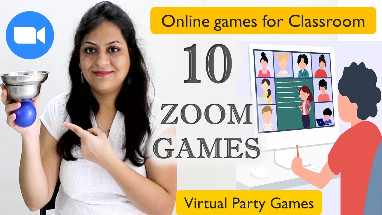 10 Zoom games, Online games for kids