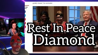 RIP to Diamond of Diamond & Silk | Chrissie Mayr & Cecil Respond To Passing Of Outspoken Entertainer