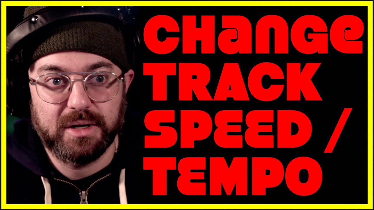 Change Speed / Tempo of ANY Track(s) in Protools YouTube