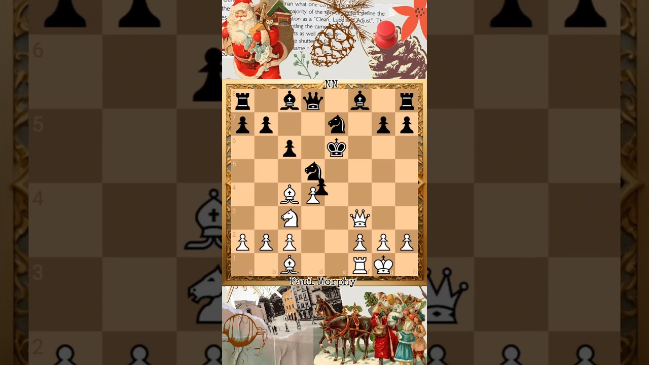 Paul Morphy vs NN (1850) 