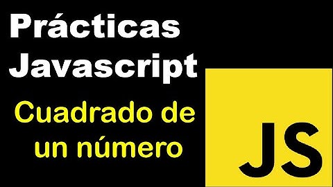 Calcular el cuadrado de un número.