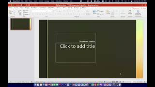 01 SIMnet PowerPoint 2021 Project 1 6 PART 1