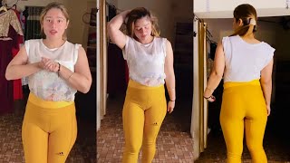 Bhumika Vohra Insta Reel Video | Indian Girl In Gym Wear Tiktok