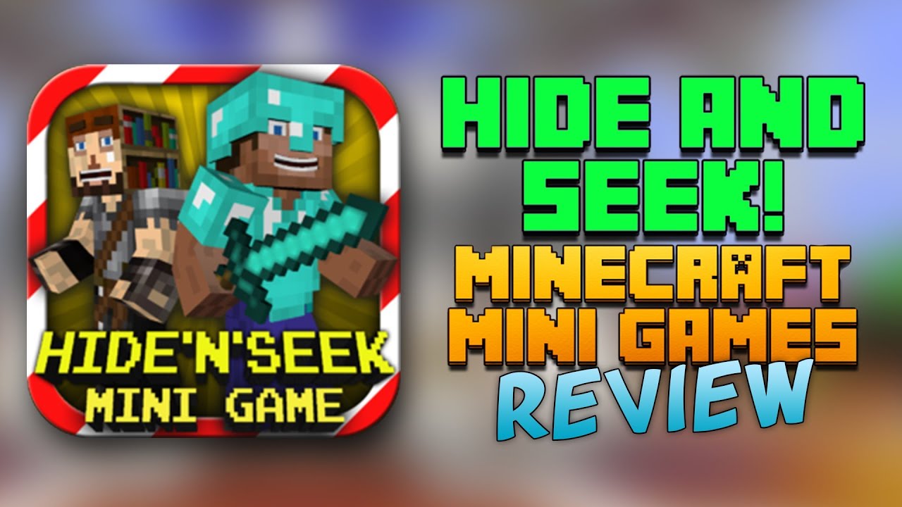 Hide And Seek Minecraft HIDE N SEEK! MC Mini Game App Review - Minecraft Clone - YouTube