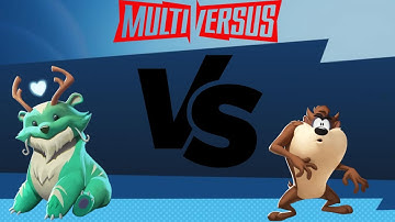 Reindog VS Taz - Multiversus Gameplay