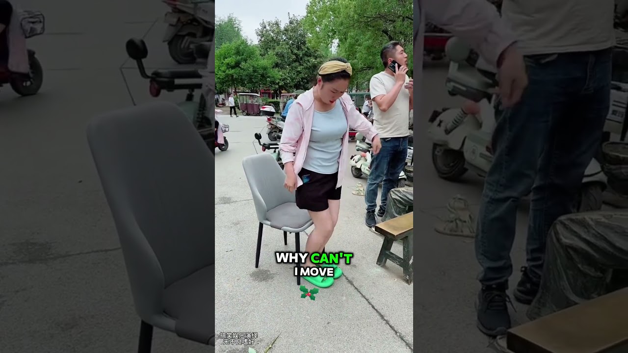 Uncle glued the slippers with glue 😱 #shorts #newgadgets #trendingshorts #shortsfeed