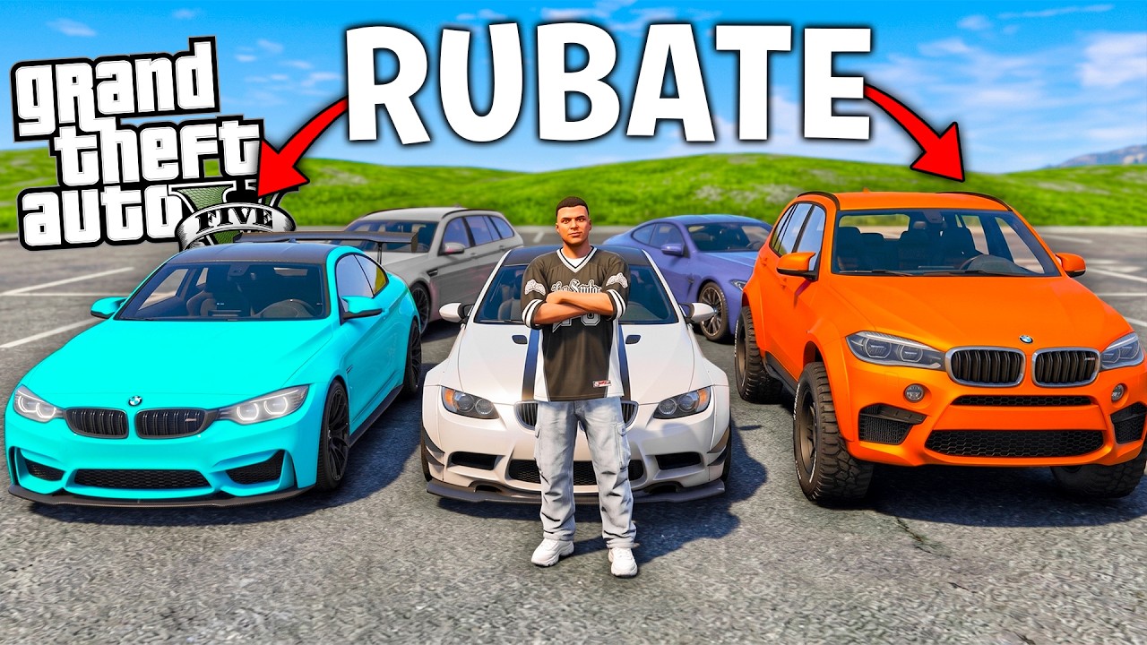 RUBO TUTTE le BMW su GTA 5! 🏎