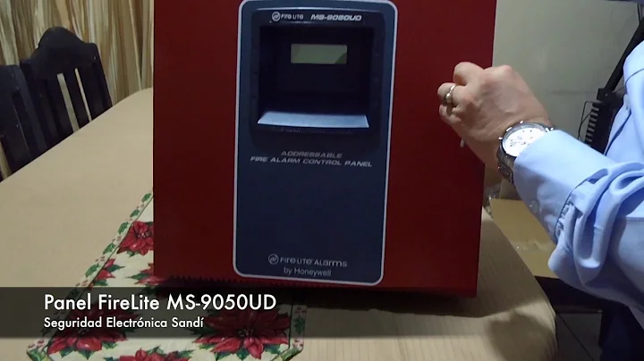 Unboxing Panel FireLite 9050UD | SANDI SEGURIDAD