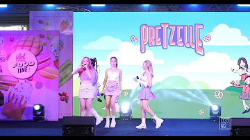 Pretzelle - เมื่อโลกนี้มีเธอ @ Idol Exchange Food Time!, MBK Center [Overall Stage 5K 60p]  220604