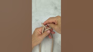 ファーマーズループノットの結び方を学ぶ