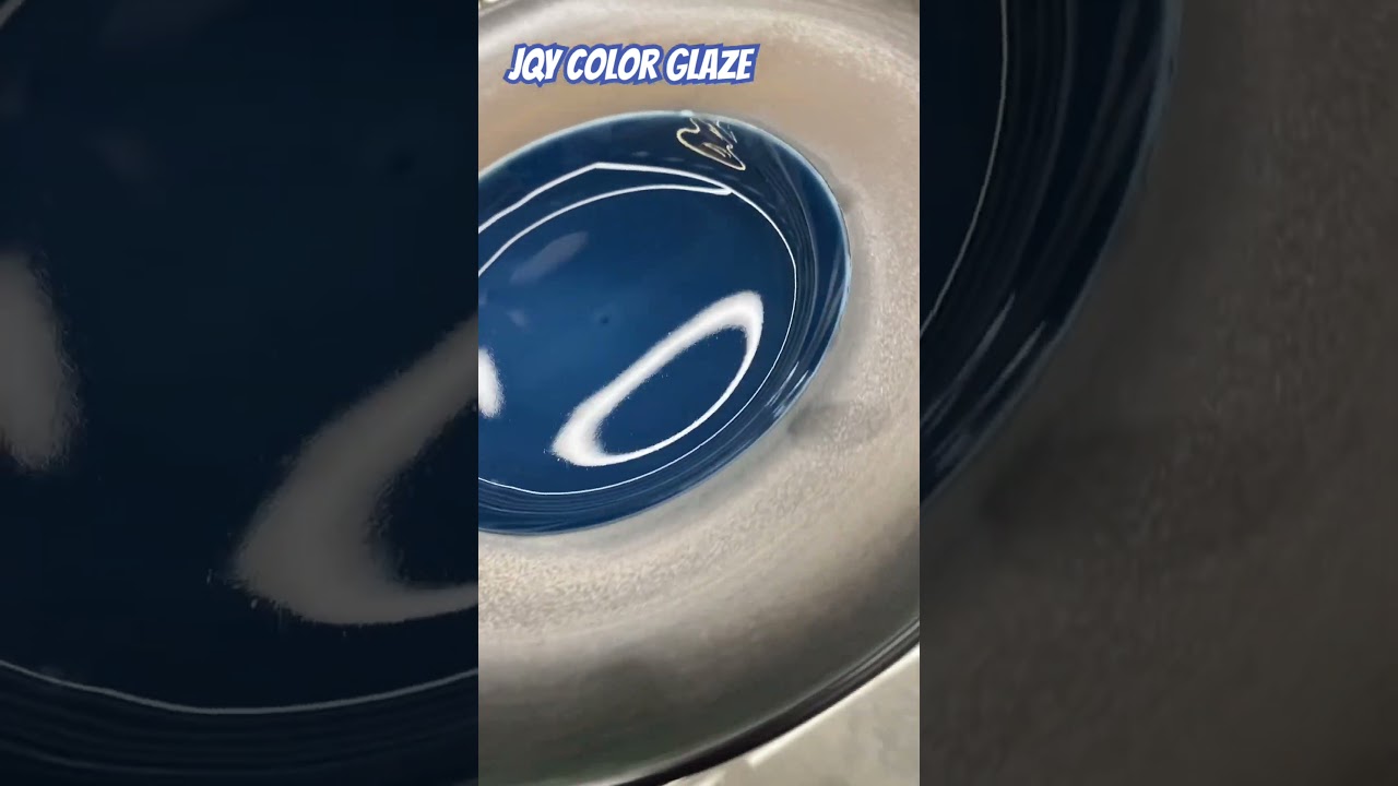 JQY reactive color glaze dinner plate,customized acceptable.