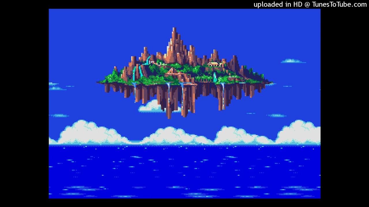 Sonic 3 angel island. Соник 3 остров ангелов. Карта Angel Island Sonic 3. Ангельский остров Соник. Остров ангела Соник.