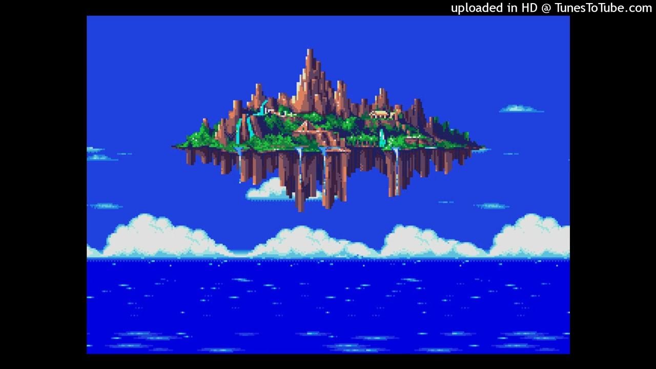 Island zone. Соник 3 остров ангелов. Карта Angel Island Sonic 3. Ангельский остров Соник. Остров ангела Соник.