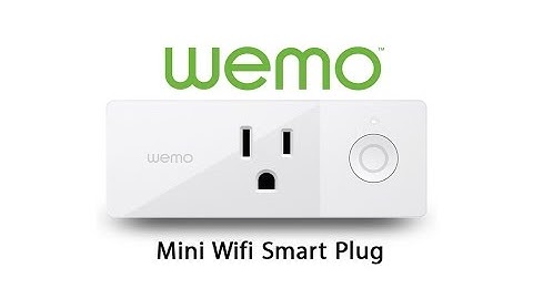 Wemo Mini W- Fi Smart Plug Unboxing