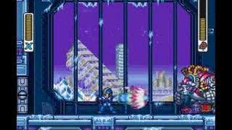 Mega Man x3 Blizzard Buffalo no damage, armor or weapons