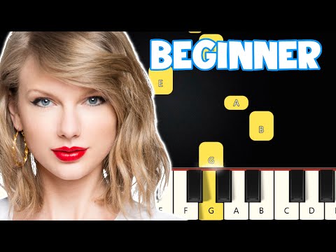 Enchanted - Taylor Swift | Beginner Piano Tutorial | Easy Piano