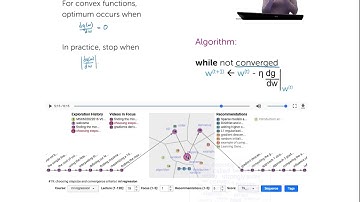 Flexible Learning with Semantic Visual Exploration and Sequence-Based Recommendation of MOOC