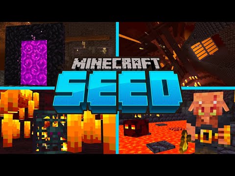 The PERFECT NETHER SPAWN SEED For Minecraft 1.16 | Bastion u0026 Fortress Spawn! (PE, Xbox, PS4, Switch)