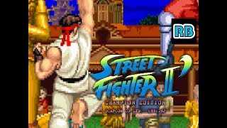 1992 [60fps] Street Fighter II' Ryu ALL - YouTube