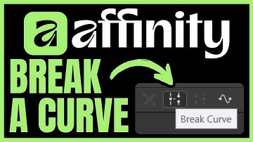 How To BREAK A CURVE In Affinity Designer (QUICK & EASY) 2025