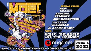 The Motet LIVE from Red Rocks Amphitheatre in Morrison, CO 6/4/21
