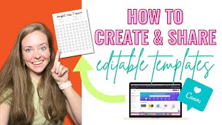 Share Canva Templates in 2023 | Easy Canva Tutorial For Beginners