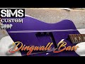 Dingwall D-ROC bass - Plum Crazy Purple by Sims Custom Shop