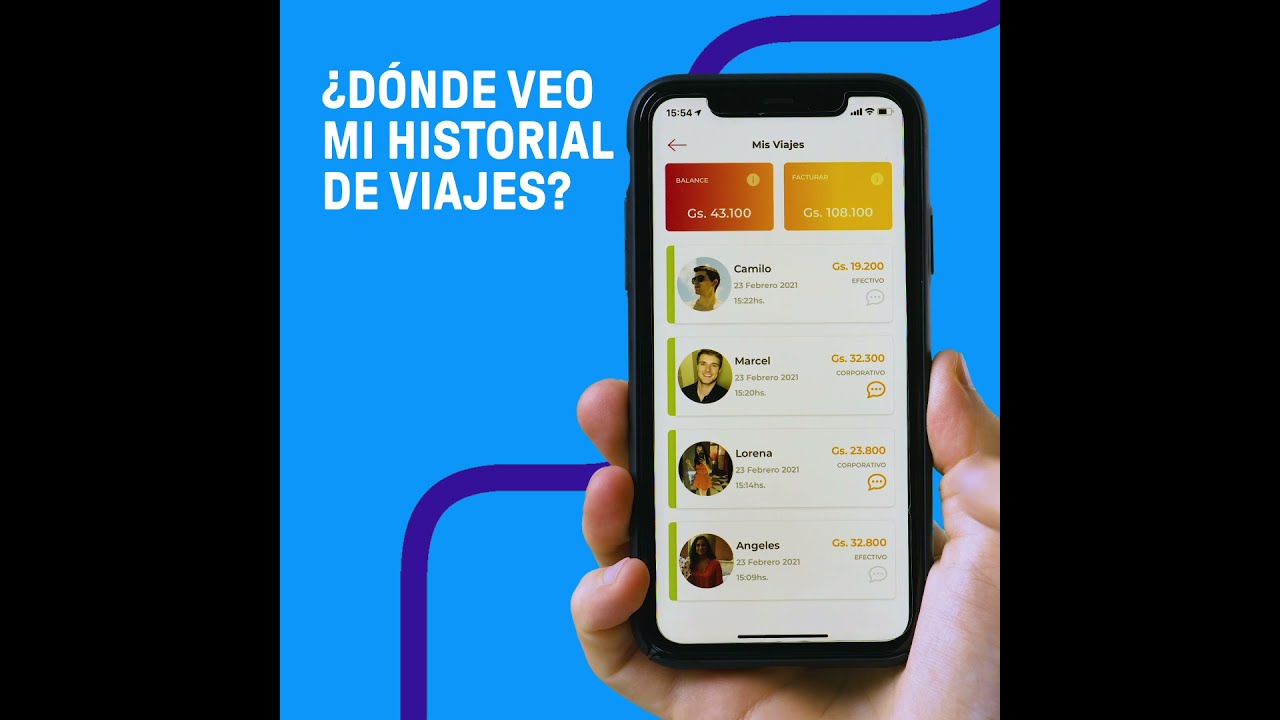 ¿Donde veo mi historial de viajes? - Conductores