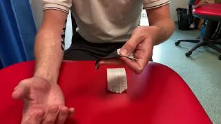 Self Administration of Sports or K Tape for Golfers Elbow screenshot 2