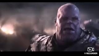 Thanos Vs Iron Man Kaçinilmazim Ve Bende Iron Man