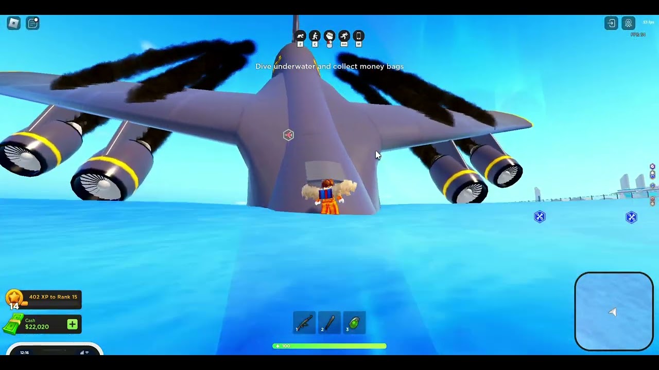 ROBBING THE PLANE In MAD CITY: CHAPTER 2!