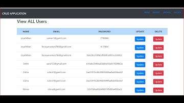 How to fetch data in php|crud application in php 2021