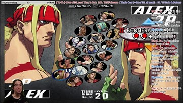 [Street Fighter III: 3rd Strike] [09/29/17] BazzTV brings more Alex, and commentates!