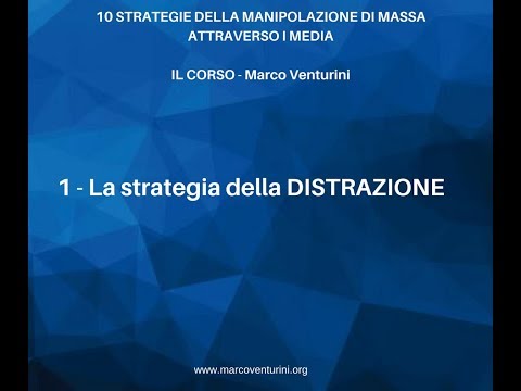 Video: Manipolazione Di Istituzioni Ideologiche - Visualizzazione Alternativa