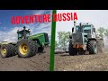 Farming in russia kirovets rostselmash  siberia  farmworldtv  on the road