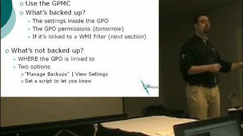 GPO: Backup and Restore 101