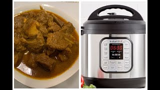 Beef Curry - Instant Pot Beef Curry. Easy and simple recipe for Beginners