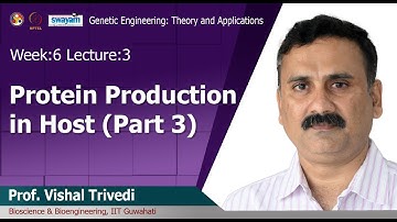 Lec 19: Protein Production in Host- III