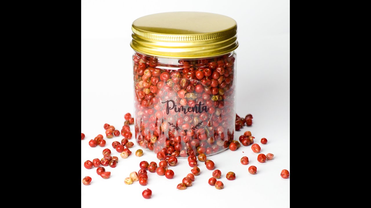 Pote para tempero e condimentos com tampa metálica