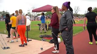 TXST Student Smashes the Competition in NCAA Hammer Throwing