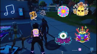 Emote Wheel is FINALLY Fixed !! Emotes/Sprays/Emojis Battles in Party Royale