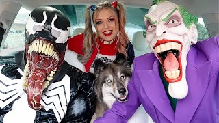 Super Villains Surprise Kakoa With Dancing Car Ride