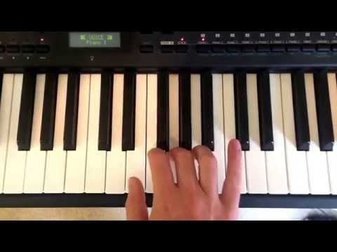 Jazz piano lick