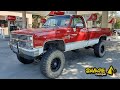 Chevy k10 4x4 adventure truck project teaser  savage camper