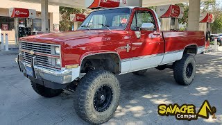 Chevy K10 4x4 Adventure Truck Project Teaser - Savage Camper