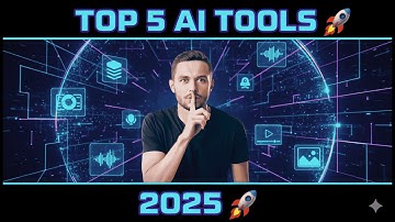 Top 5 AI Tools You Must Know in 2025 (Mind-Blowing!)