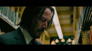 John wick 3 parabellum pelea en la biblioteca