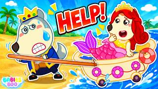 Wait! 😱 Mermaid is Trapped! | Oh No! Brave Prince Rescue Mission | BabiesBoo