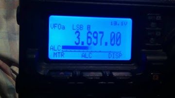 M0VST - His new toy the Yaesu FT101